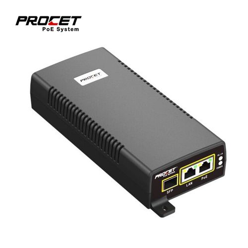 PSE106GBR-A-S 單端口光纖PoE中繼供電器與千兆光纖收發器的融合應用